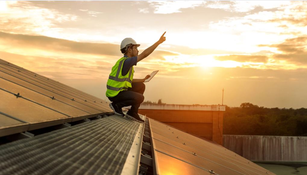 Exemplo de energia solar